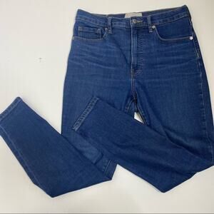 Everlane High Rise Ankle Jeans Medium Wash 28